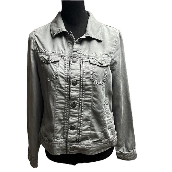 Tahari Tencel Charcoal Jacket, Size Small - Picture 11 of 11